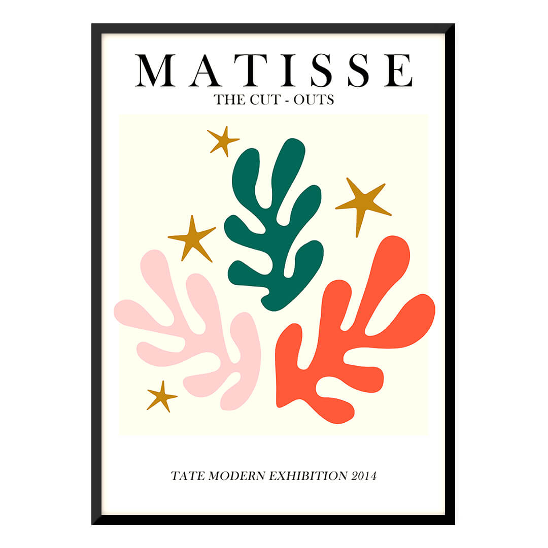 Matisse Cut-Outs poster from Tate Modern Exhibition 2014