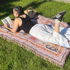 Boho Tapestry Throw Blanket