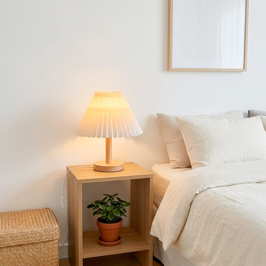Emy Pleated Table Lamp