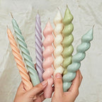 Ema Spiral Twist Soy Wax Candles