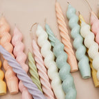 Ema Spiral Twist Soy Wax Candles