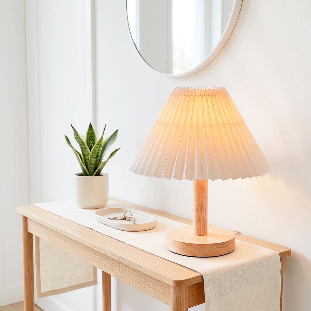 Emy Pleated Table Lamp